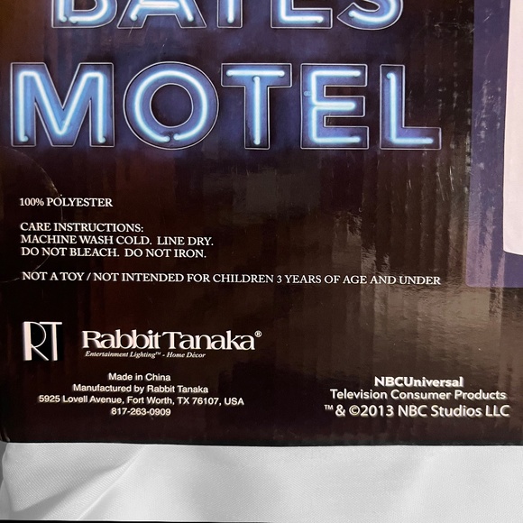 Bates Motel Shower Curtain - Picture 4 of 4